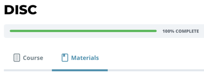 DISC Materials Tab